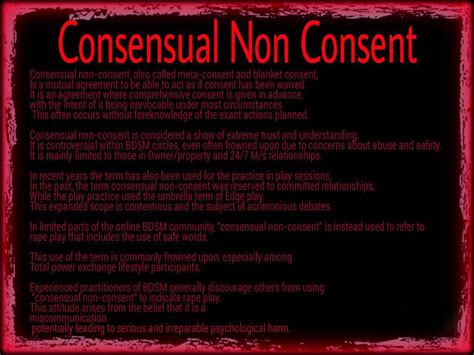 consensual nonconsent porn|Consensual Non